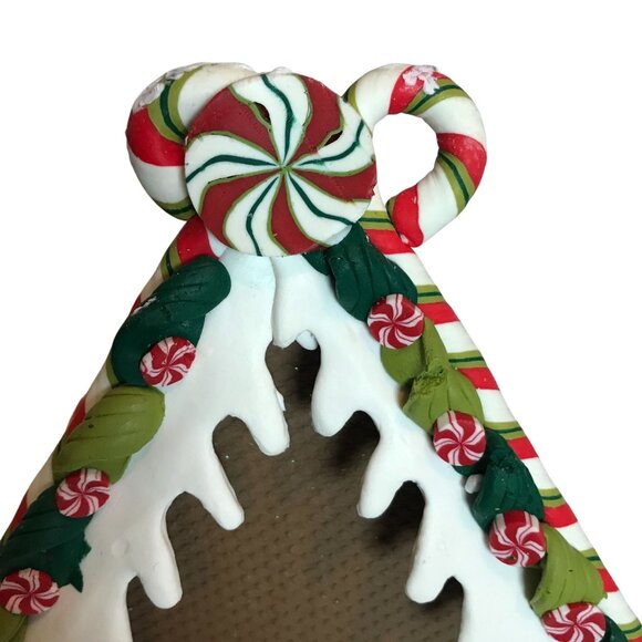 Kurt S. Adler Gingerbread Candy House Light-Up Christmas Decor 13.5" - Picture 13 of 14